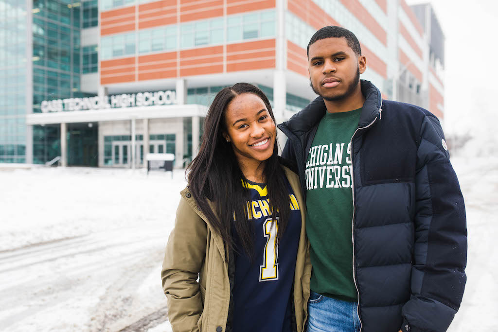 For Valentine’s Day, The Neighborhoods will be sharing short and sweet love stories from Detroit couples who met in Detroit. Join in on the love using our #DetroitLoveStory hashtag.