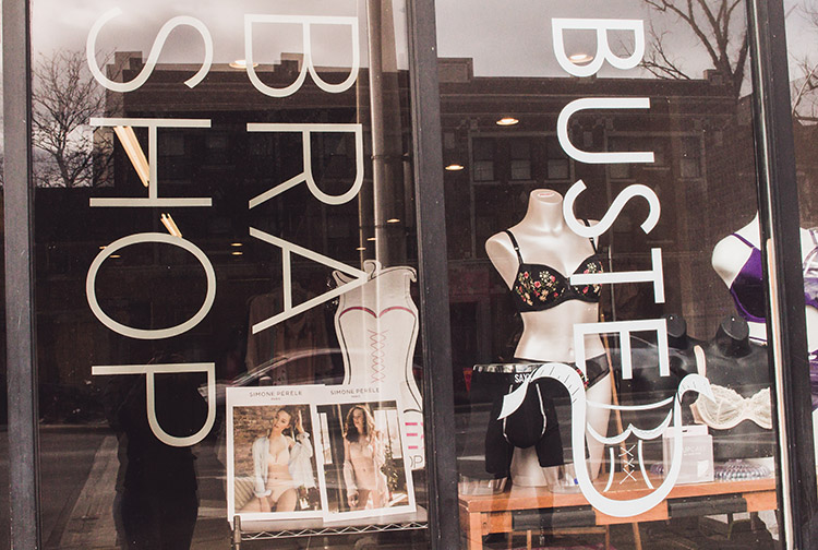 Busted Bra Shop, courtesy of Lee Padgett
