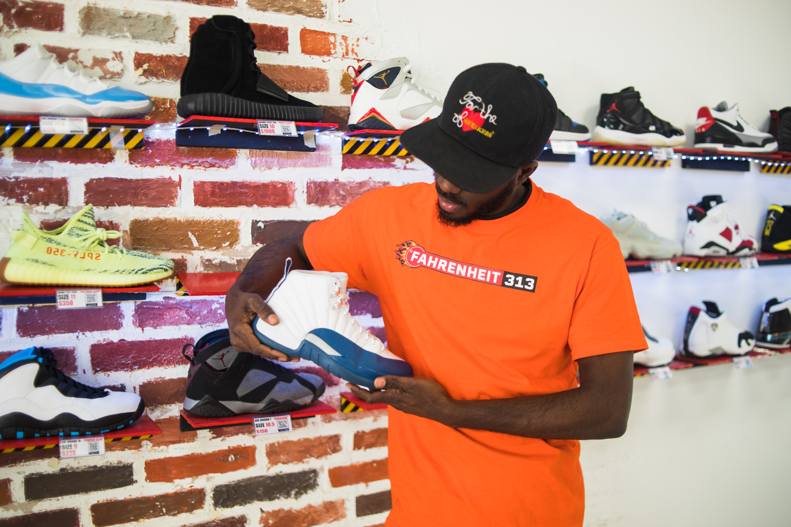 Sneaker trading makes a new home on the Avenue of Fashion