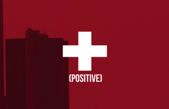 Screen grab: Positive logo.